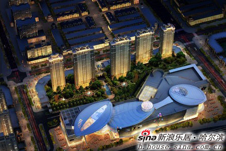 图为华润欢乐颂项目鸟瞰图 图为华润欢乐颂项目鸟瞰图