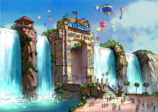 福州水世界初具规模 拟明年五一开门迎客 - 楼市新闻 -福州乐居网