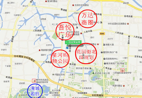 周边空气质量:创业紫金城地理位置优越,附近有两个公园:新天地公园
