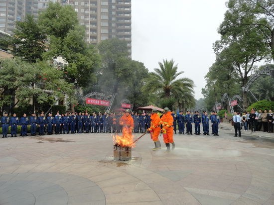 泰禾物业2012年消防演习 让家更安全 - 活动 -福