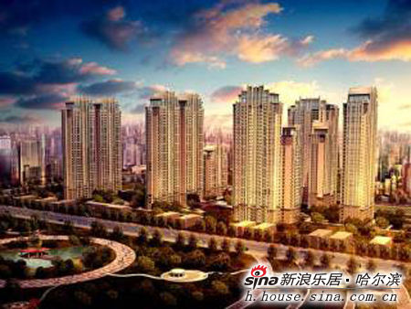 图为柏悦星城效果图 图为柏悦星城效果图