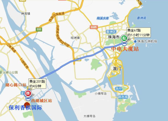乐居编辑看房路线图