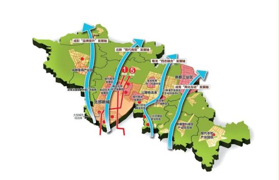 新都北改示意图