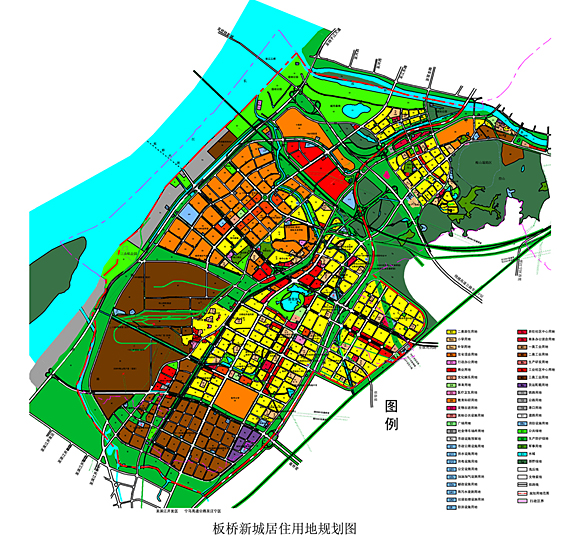 板桥新城_南京板桥新城总体规划