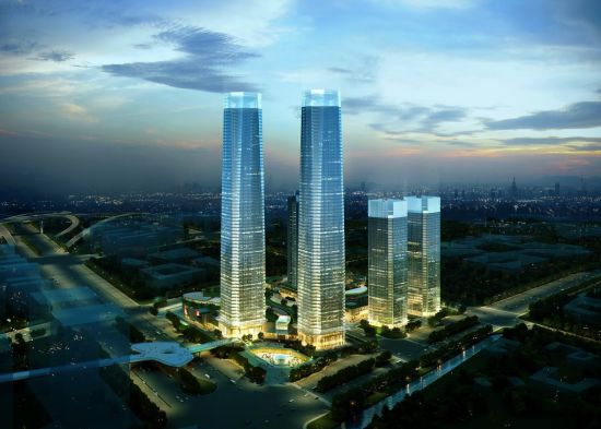 南京汇金中心效果图 南京汇金中心效果图
