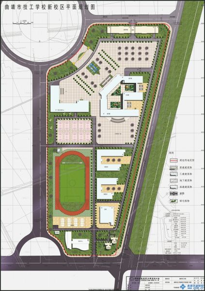 曲靖市技工学校平面规划局部调整公示