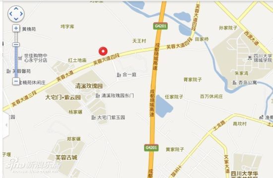 置信学府杏林区位图 置信学府杏林区位图