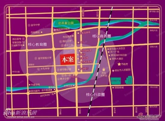 邢台 综合交通规划图