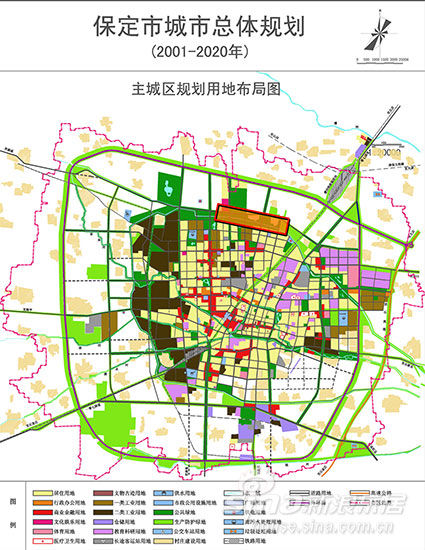 保定市城市总规划