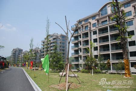 小浪实拍绿野春天翠谷幽兰已交付公寓(图)