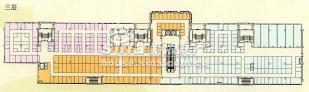 望京国际商业中心 三层图 户型图