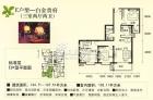 东瑞丽景 E户型三室二厅二卫 124.71-127.51㎡ 户型图