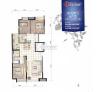 华业玫瑰郡 10-12单元A户型三室两厅两卫 144.92-145.76㎡ 户型图