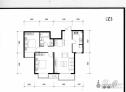 藤花紫院 二室二厅一卫-73.35-98.72㎡ 户型图