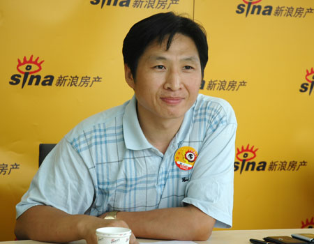 欧神诺陶瓷品牌经理梁旭威做客新浪谈家居艺术