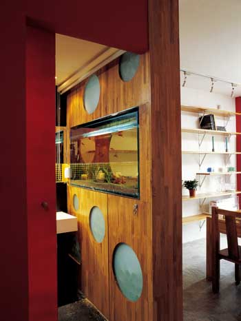 组图:流动空间 无限生活--卫生间入口