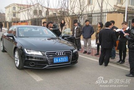 图为 奥迪A7试车现场 图为 奥迪A7试车现场