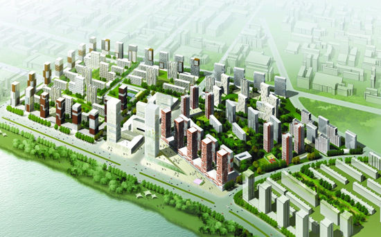 图为阳光100国际新城规划图 图为阳光100国际新城规划图