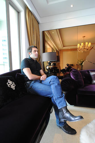 奥沙利文中国行 情迷世茂外滩新城