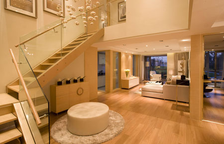 图为 合生世界村样板间