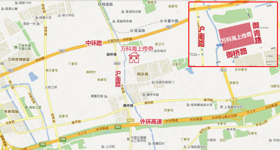 万科海上传奇紧邻城市主干道自驾交通便利(图)