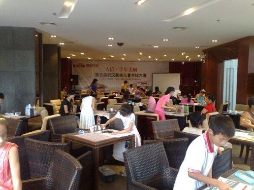 人信儿童美丽千年短片阁情趣的社区结束画v儿童圆满手绘图片