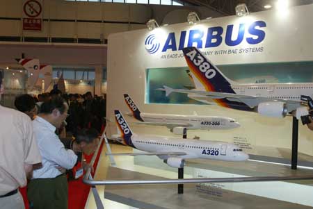 ͼ�ģ�������չ�տ�A380�ͻ�չ̨