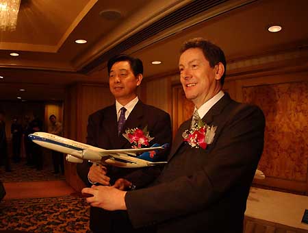 中国南方航空公司订购21架空中客车飞机(组图)