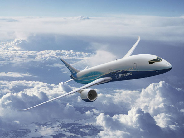 Alcoa公司为787飞机提供减重之铝锂合金(图)