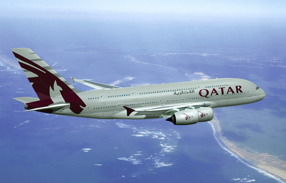 卡塔尔航空公司订购空客80架A350和3架A380