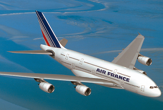 法国航空公司增加订购2架空客A380飞机(图)