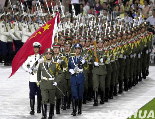 中国人民解放军进驻香港十周年庆祝会在港举行