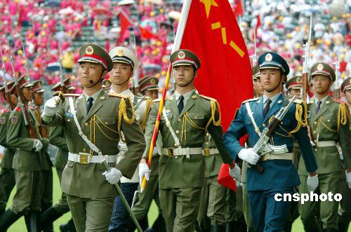 驻港部队将形象问题提高到战略高度(图)