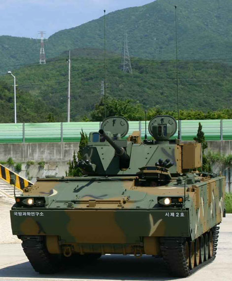 韩国研制成功新型步兵战车准备出口国外(图)