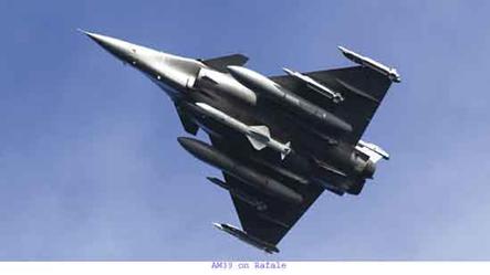 法国阵风战机成功试射最新型飞鱼am39空舰导