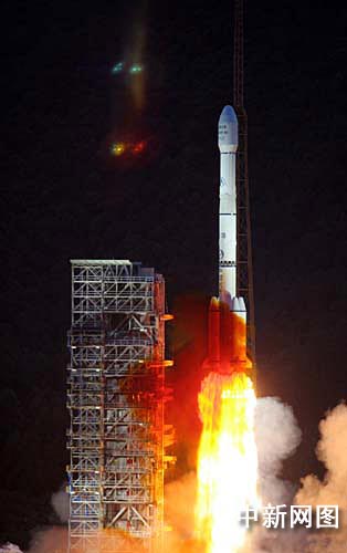 中星6B通信卫星在西昌卫星中心发射成功(图)