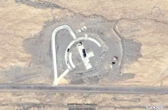 对中国导弹基地卫星照片的进一步判读(图)