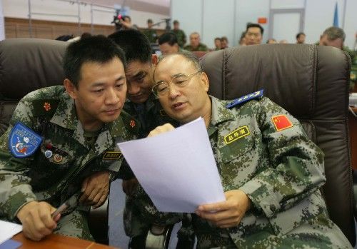 上合组织军演展开六国总参谋长在华战略磋商