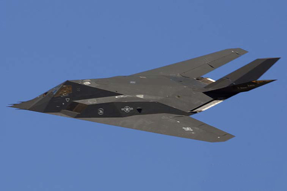 美空军F-117A隐身战机遭淘汰原因揭密(组图)