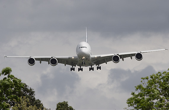 空客A380可在目前世界大部分机场跑道上降落