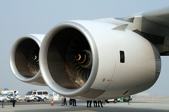 罗尔斯•罗伊斯为新航首架A380飞机提供动力