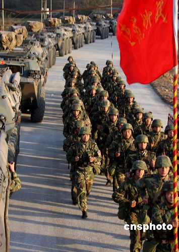 铁拳-2007演习红军师制定12套数字暗语(图)