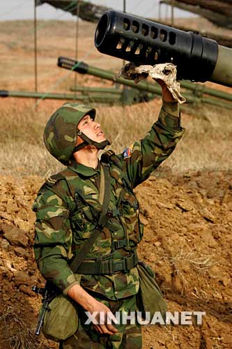 铁拳-2007演习红军师制定12套数字暗语(图)