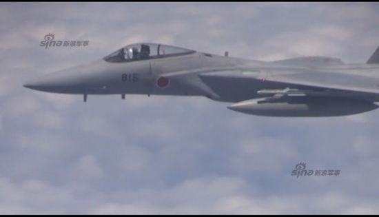 资料图:挂载AAM-5的F-15J