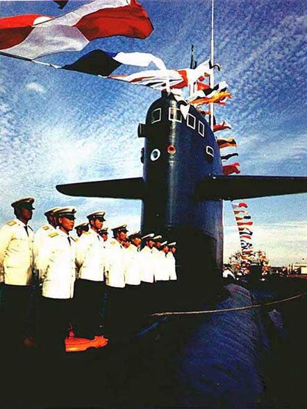 资料图:091攻击型核潜艇