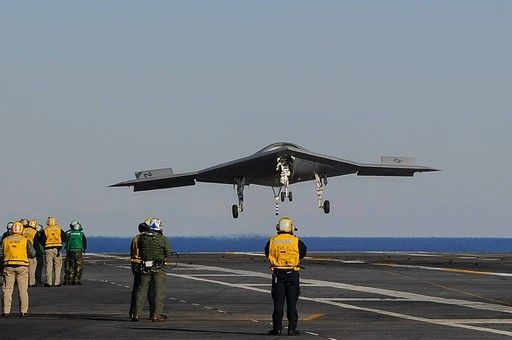 资料图:X-47B无人机