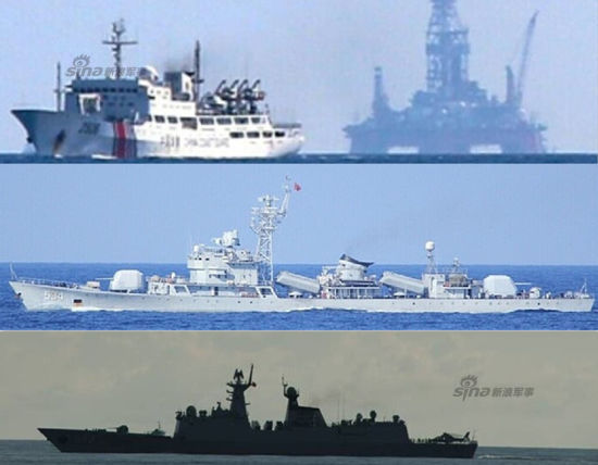 中国海军巡航西沙群岛 中国海军巡航西沙群岛