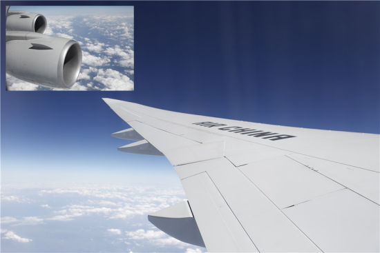 高空美景令人陶醉,748的机翼发动机也是美极 高空美景令人陶醉,748的机翼发动机也是美极