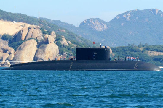 资料图：越南购买的“基洛“级潜艇