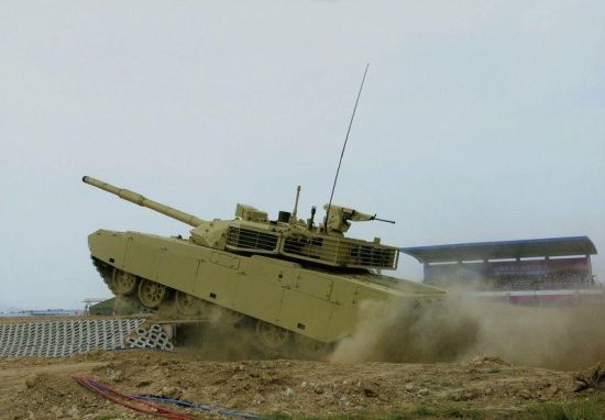 中国军工公开VT-4外销主战坦克最新猛照 资料图:中国军工公开VT-4外销主战坦克最新猛照